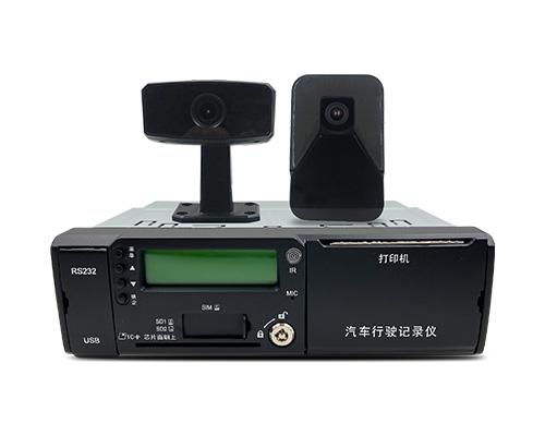 4路高清车载SD录像机 车载主动安全智能防控终端 